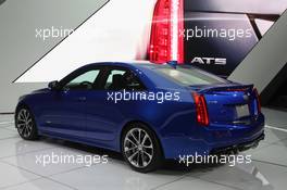 Cadillac ATS V 12-13.01.2015. North American International Auto Show, Detroit, USA. www.xpbimages.com, EMail: requests@xpbimages.com - copy of publication required for printed pictures. Every used picture is fee-liable. © Copyright: Photo4 / XPB Images