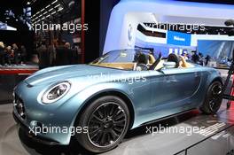Mini Superleggera 12-13.01.2015. North American International Auto Show, Detroit, USA. www.xpbimages.com, EMail: requests@xpbimages.com - copy of publication required for printed pictures. Every used picture is fee-liable. © Copyright: Photo4 / XPB Images