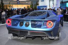 Ford GT 12-13.01.2015. North American International Auto Show, Detroit, USA. www.xpbimages.com, EMail: requests@xpbimages.com - copy of publication required for printed pictures. Every used picture is fee-liable. © Copyright: Photo4 / XPB Images