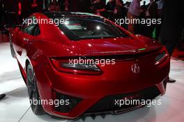 Acura NSX 12-13.01.2015. North American International Auto Show, Detroit, USA. www.xpbimages.com, EMail: requests@xpbimages.com - copy of publication required for printed pictures. Every used picture is fee-liable. © Copyright: Photo4 / XPB Images