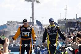 Ryan Newman, Richard Childress Racing Chevrolet and Paul Menard, Richard Childress Racing Chevrolet 22.02.2015, NASCAR Daytona 500 PreRace, Daytona International Speedway