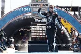 Bobby Labonte, FAS Lane Racing Ford 22.02.2015, NASCAR Daytona 500 PreRace, Daytona International Speedway