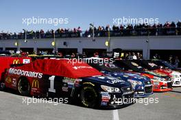 Cars ready for the duel 19.02.2015, NASCAR Daytona 500 Practice & Duels, Daytona International Speedway