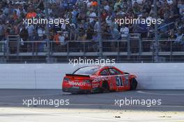 Chrash of Justin Allgaier, HScott Motorsports Chevrolet 22.02.2015, NASCAR Daytona 500 Race, Daytona International Speedway