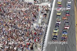Restart 22.02.2015, NASCAR Daytona 500 Race, Daytona International Speedway