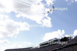 Fly Over of the USAF Thunder Birds 22.02.2015, NASCAR Daytona 500 PreRace, Daytona International Speedway