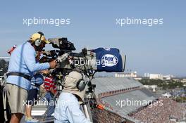 TV Camera 22.02.2015, NASCAR Daytona 500 Race, Daytona International Speedway