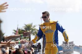 Sam Hornish Jr, Richard Petty Motorsports Ford 22.02.2015, NASCAR Daytona 500 PreRace, Daytona International Speedway