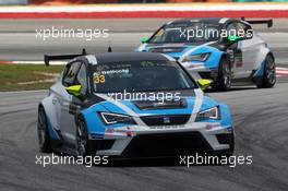 Free Practice 1, Andrea Belicchi (ITA) SEAT Leon Racer, Target Competition 27.03.2015. TCR International Series, Rd 1, Sepang, Malaysia, Friday.