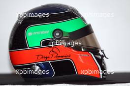 The helmet of Diego Romanini (ITA) Ford Focus ST1, Proteam 27.03.2015. TCR International Series, Rd 1, Sepang, Malaysia, Friday.