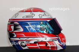The helmet of Michel Nykjaer (DEN) SEAT Leon Racer, Target Competition 27.03.2015. TCR International Series, Rd 1, Sepang, Malaysia, Friday.