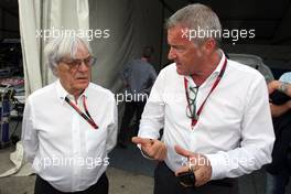 Free Practice 2, Marcello Lotti (ITA) CEO WSC and Bernie Ecclestone (GBR), President and CEO of FOM 27.03.2015. TCR International Series, Rd 1, Sepang, Malaysia, Friday.