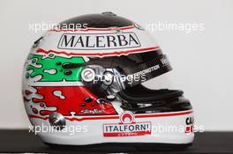 The helmet of Gianni Morbidelli (ITA) Honda Civic TCR, West Coast Racing 27.03.2015. TCR International Series, Rd 1, Sepang, Malaysia, Friday.