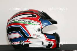 The helmet of Stefano Comini (SUI) SEAT Leon Racer, Target Competition 27.03.2015. TCR International Series, Rd 1, Sepang, Malaysia, Friday.