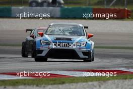 Free Practice 2, Michel Nykjaer (DEN) SEAT Leonn Racer, Target Competition 27.03.2015. TCR International Series, Rd 1, Sepang, Malaysia, Friday.