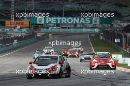 Race 1, Gianni Morbidelli (ITA) Honda Civic TCR, West Coast Racing 28.03.2015. TCR International Series, Rd 1, Sepang, Malaysia, Saturday.