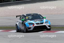 Qualifying, Stefano Comini (SUI) SEAT Leon Racer, Target Competition 28.03.2015. TCR International Series, Rd 1, Sepang, Malaysia, Saturday.