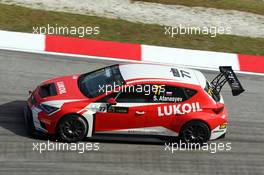 Free Practice 2, Sergey Afanasyev (RUS) SEAT Leon Racer, Team Craft-Bamboo LUKOIL 27.03.2015. TCR International Series, Rd 1, Sepang, Malaysia, Friday.