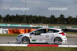 Free Practice 2, Diego Romanini (ITA) Ford Focus ST1, Proteam 27.03.2015. TCR International Series, Rd 1, Sepang, Malaysia, Friday.