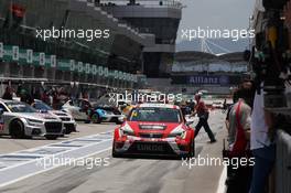Qualifying, Pepe Oriola (ESP) SEAT Leon Racer, Team Craft-Bamboo LUKOIL 28.03.2015. TCR International Series, Rd 1, Sepang, Malaysia, Saturday.