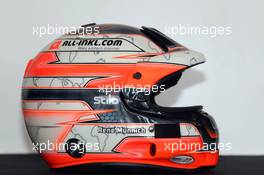 The helmet of Rene Munnich (GER) Honda Civic TCR, West Coast Racing 27.03.2015. TCR International Series, Rd 1, Sepang, Malaysia, Friday.