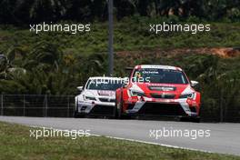 Free Practice 1, Pepe Oriola (ESP) SEAT Leon Racer, Team Craft-Bamboo LUKOIL 27.03.2015. TCR International Series, Rd 1, Sepang, Malaysia, Friday.