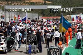 Race 1, Grid 10.05.2015. TCR International Series, Rd 4, Portimao, Portugal Sunday.