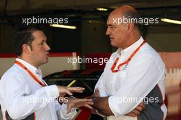Shake Down, Jaime Puig (ESP), SEAT Sport director (R) 10.05.2015. TCR International Series, Rd 4, Portimao, Portugal Sunday.
