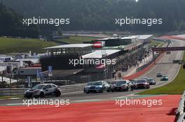 12.07.2015 - Race 1, Start of the race 11-12.07.2015 TCR International Series, Red Bull Ring, Salzburg, Austria