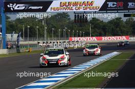 Gianni Morbidelli (ITA) Honda Civic TCR, West Coast Racing 23-25.10.2015. TCR International Series, Rd 10, Buriram, Thailand.
