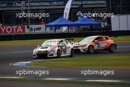 Race 1, Kenneth Lau (HKG) SEAT Leon, Prince Racing Hong Kong 23-25.10.2015. TCR International Series, Rd 10, Buriram, Thailand.