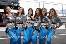 Girls in the paddock 23-25.10.2015. TCR International Series, Rd 10, Buriram, Thailand.