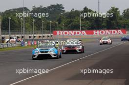 Race 1, Rafael Galiana (FRA) SEAT Leon, Target Competition 23-25.10.2015. TCR International Series, Rd 10, Buriram, Thailand.