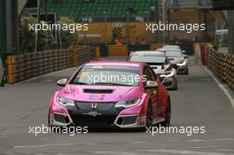Saturday Qualifying, Henry Ho (MAC) Honda Civic TCR, Pas Macau Racing Team 20-22.11.2015. TCR International Series, Rd 11, Macau, China.