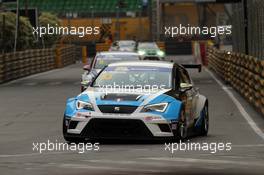 Saturday Qualifying, Andrea Belicchi (ITA) SEAT Leon, Target Competition 20-22.11.2015. TCR International Series, Rd 11, Macau, China.