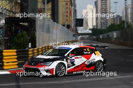 Friday Practice, Sam Lok (HKG) SEAT Leon, Asia Racing Team 20-22.11.2015. TCR International Series, Rd 11, Macau, China.
