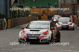 Saturday Qualifying, Gianni Morbidelli (ITA) Honda Civic TCR, West Coast Racing 20-22.11.2015. TCR International Series, Rd 11, Macau, China.