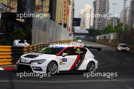 Friday Practice, Douglas Khoo (MAS) SEAT Leon, Niza Racing 20-22.11.2015. TCR International Series, Rd 11, Macau, China.