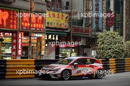 Saturday Qualifying, Johnson Huang (TPE) SEAT Leon, Roadstar Racing Team 20-22.11.2015. TCR International Series, Rd 11, Macau, China.