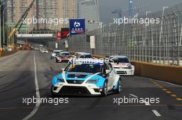 Race 1, Andrea Belicchi (ITA) SEAT Leon, Target Competition 20-22.11.2015. TCR International Series, Rd 11, Macau, China.