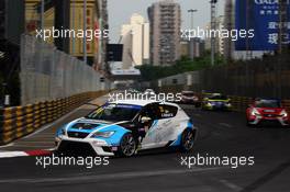 Friday Practice, Andrea Belicchi (ITA) SEAT Leon, Target Competition 20-22.11.2015. TCR International Series, Rd 11, Macau, China.