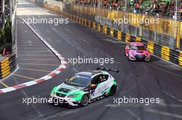 Race 1, Samson Chan (HKG) SEAT Leon, Roadstar Racing Team 20-22.11.2015. TCR International Series, Rd 11, Macau, China.