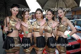 Saturday Qualifying, atmosphere; colore; girls; ragazze 20-22.11.2015. TCR International Series, Rd 11, Macau, China.
