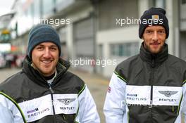 Lance David Arnold, Christopher Brück, Bentley Motorsport, Bentley Continental GT3, Portrait 14.03.2015. VLN ADAC Westfalenfahrt, Round 1, Nurburgring, Germany.
