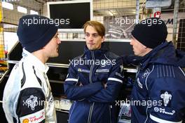 Dirk Werner, Jens Klingmann, Dominik Baumann, BMW Sports Trophy Team Schubert, BMW Z4 GT3, Portrait 27.03.2015. VLN ADAC Westfalenfahrt, Round 1, Nurburgring, Germany.