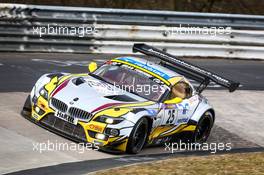 Lucas Luhr, Richard Westbrook, Markus Palttala, BMW Sports Trophy Team Marc VDS, BMW Z4 GT3 27.03.2015. VLN ADAC Westfalenfahrt, Round 1, Nurburgring, Germany.
