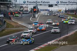 Start BMW M235i Racing Cup  28.03.2015. Nurburgring, Germany - 61. ADAC Westfalenfahrt - VLN Langstreckenmeisterschaft Nürburgring 2015