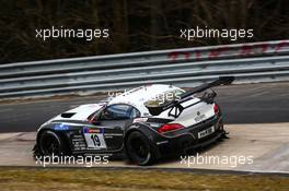 Dirk Werner, Alexander Sims, Marco Wittmann, BMW Sports Trophy Team Schubert, BMW Z4 GT3 27.03.2015. VLN ADAC Westfalenfahrt, Round 1, Nurburgring, Germany.
