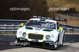 Harold Primat, Christopher Brück, Bentley Motorsport, Bentley Continental GT3  14.03.2015. VLN ADAC Westfalenfahrt, Round 1, Nurburgring, Germany.