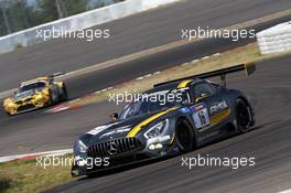 Bernd Schneider, Thomas Jäger, Jan Seefahrt, HWA AG, Mercedes-AMG GT3 04.07.2015 - VLN Adenauer ADAC World Peace Trophy, Round 4, Nurburgring, Germany.